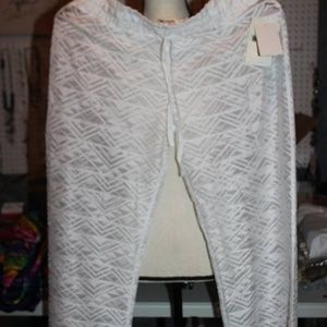 Miken Crochet Cover-up Beach Pants - Size L and XL